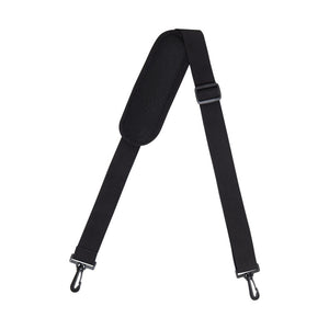 Black adjustable strap with metal clasps on a white background.  Rothco. Colin Carr Agencies, authorised Rothco dealers New Zealand, Fiji, Tonga, Samoa, Cook Islands.
