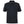 Front image of a black polo shirt with Epaulettes