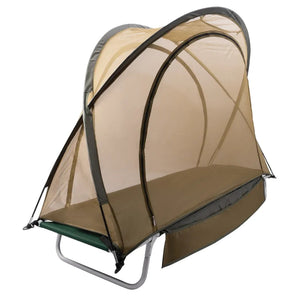 Portable camping chair with canopy on a white background.  Rothco. Colin Carr Agencies, authorised Rothco dealers New Zealand, Fiji, Tonga, Samoa, Cook Islands.