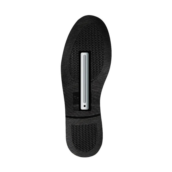 Black shoe sole with a white sole on a white background.  Rothco. Colin Carr Agencies, authorised Rothco dealers New Zealand, Fiji, Tonga, Samoa, Vanuatu, Australia, Cook Islands. Police, Milititary, Defence.