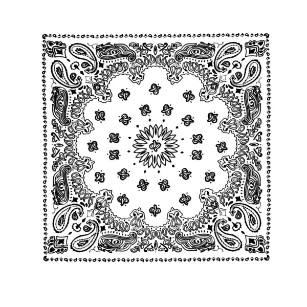 Bandana à motif cachemire Trainmen - 56 x 56 cm (22 x 22 pouces) par Rothco