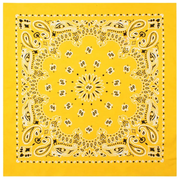 Bandana à motif cachemire Trainmen - 56 x 56 cm (22 x 22 pouces) par Rothco