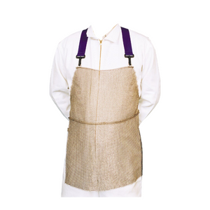 Niroflex Chainmail Apron 600x550 - Durable construction suitable for industrial use - Comfort-focused design for extended wear