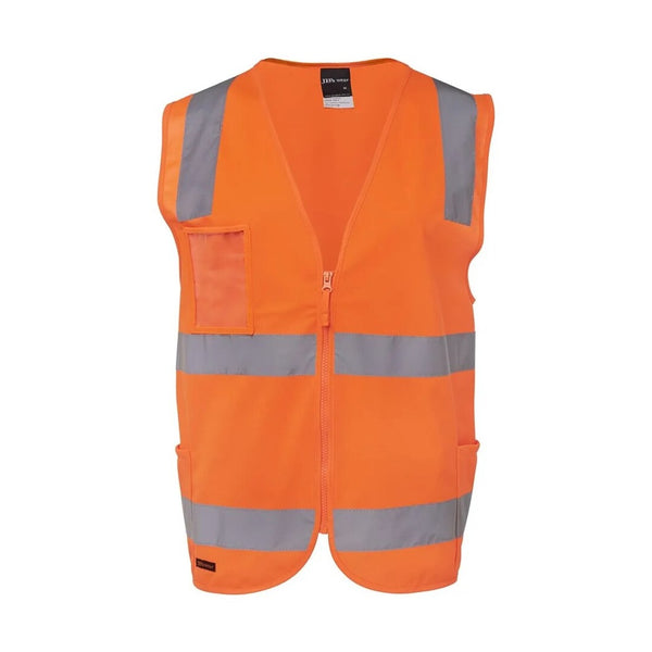 High Vis Zip Safety Vest