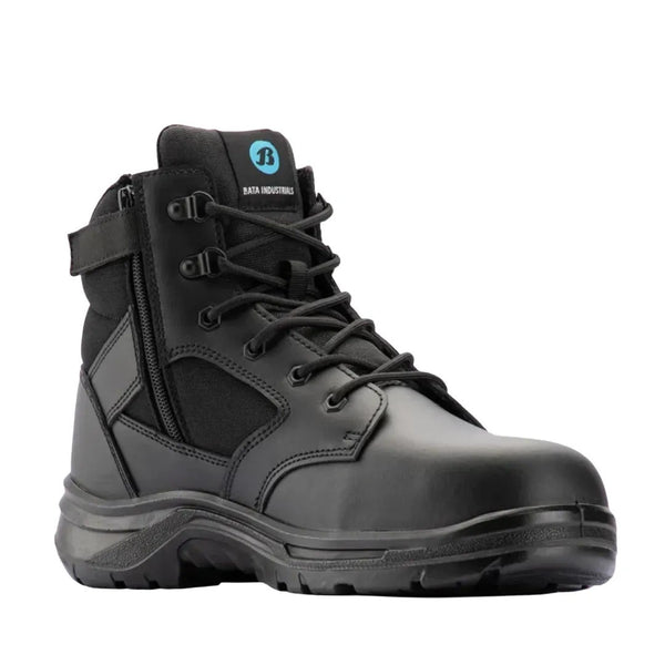 Bobcat Ankle Zip Safety Boot by Bata