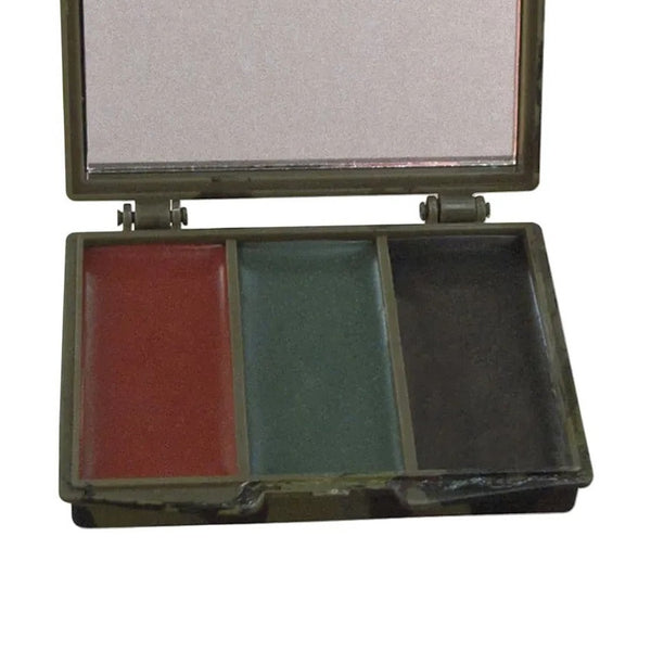 Open military-style box with three colored pads inside on a white background.   Rothco. Colin Carr Agencies, authorised Rothco dealers New Zealand, Fiji, Tonga, Samoa, Vanuatu, Australia, Cook Islands. Police, Milititary, Defence.