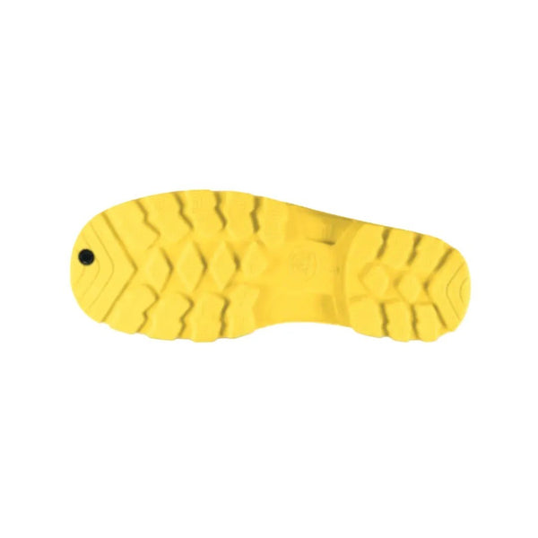 Bata Safemate PVC White / Yellow Gumboot
