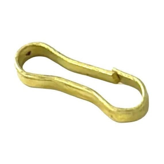 Lien bouton en laiton - 17mm