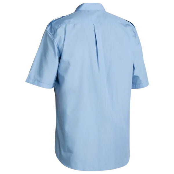 Men's Epaulette Short Sleeve Shirt