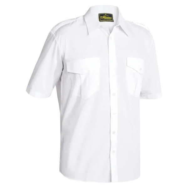 Men's Epaulette Short Sleeve Shirt
