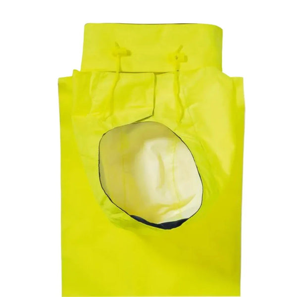 Taped Two Tone Hi Vis Rain Shell Jacket