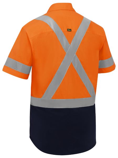 X Taped Hi Vis Stretch Cotton Shirt