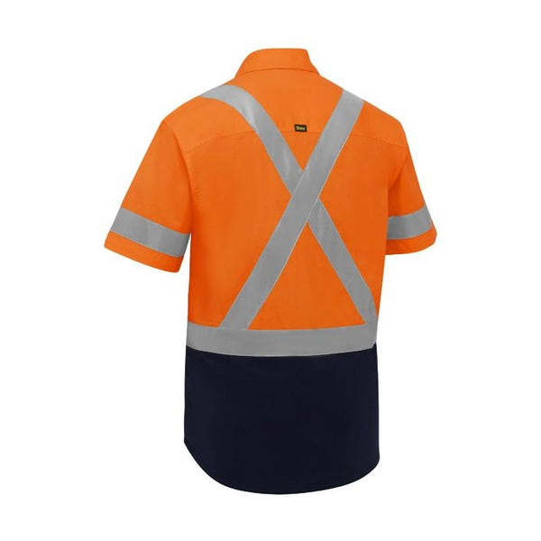 X Taped Hi Vis Stretch Cotton Shirt