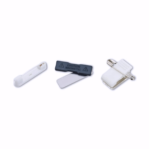 Set of white magnetic clips on a white background.
Colin Carr Agencies is a sustainable uniform and accessories specialist.