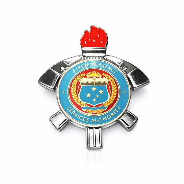 Fire Service Beret Badge