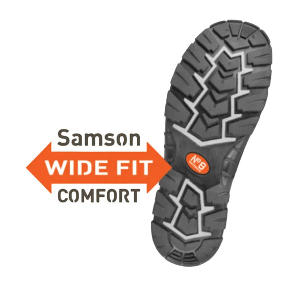 Munro Slip On Wide Fit Steel Toe Boot