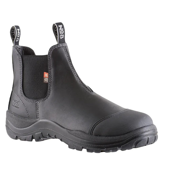 Munro Slip On Wide Fit Steel Toe Boot
