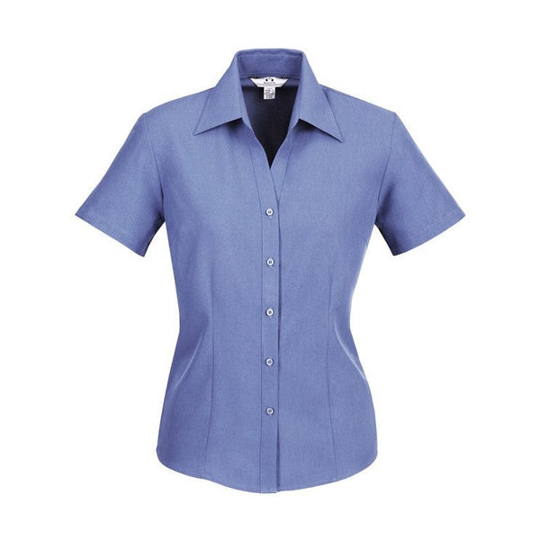 Oasis Ladies Plain Short Sleeve Shirt