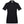Solid Black polo shirt on a white background