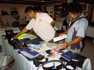 Customers in the South Pacific looking at custom apparel, safety footwear, uniform and accessories Colin Carr Agencies supply and source from global suppliers
