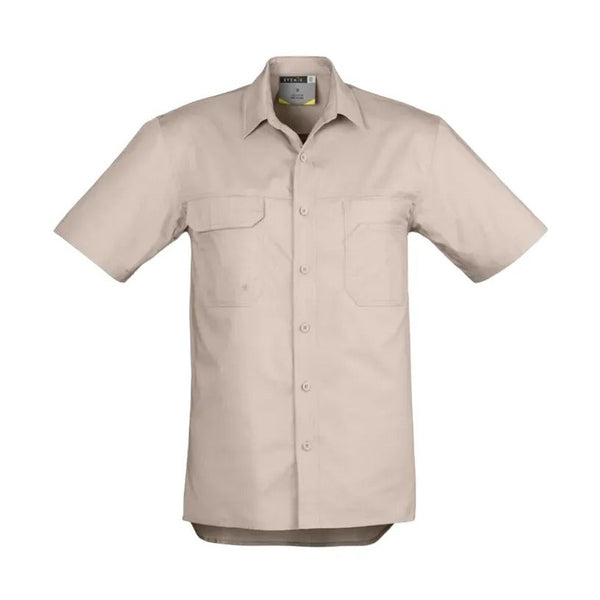 Chemise légère à manches courtes pour homme