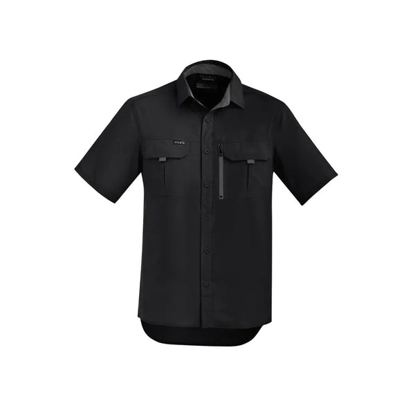 Chemise à manches courtes pour homme, idéale pour l'extérieur