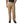 Beige pants worn by a person on a white background