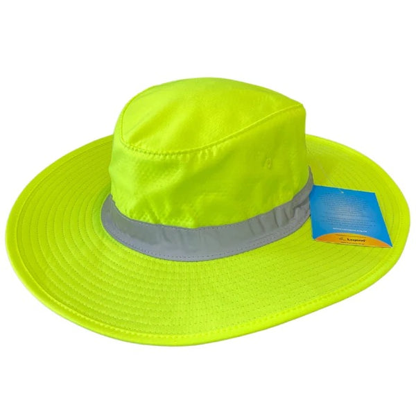 Hi-vis reflector safety sunhat