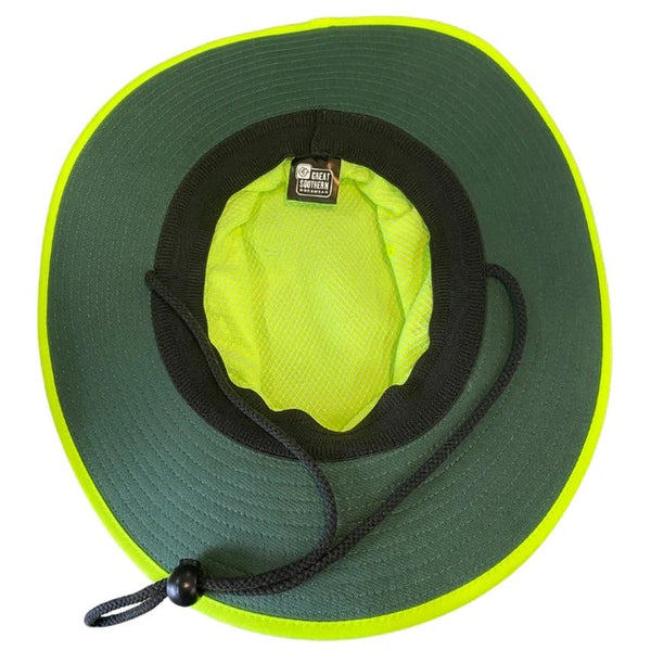 Hi-vis reflector safety sunhat