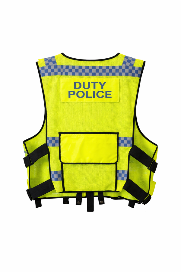 Hi-Vis Security Vest with Custom Pocket Options