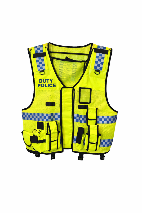 Hi-Vis Security Vest with Custom Pocket Options